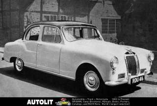 1956 Armstrong Siddeley Sapphire 234 Factory Photo  