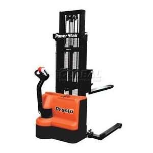   Stak Fully Powered Stacker 2200 Lb Cap Adjustable Straddle 125Lift