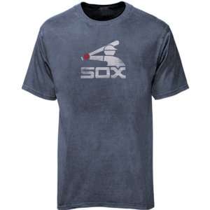  Majestic Chicago White Sox Heather Blue Big Time Play T 