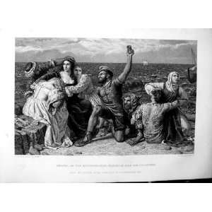  Art Journal 1869 Pirates Mediterranean Prisoners Ladies 