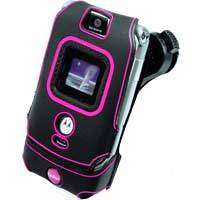 Motorola RAZR V3 & V3C & V3m 2G Case with Pink Accent  