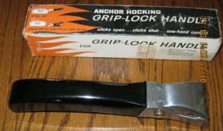 Vintage Grip Lock Handle for Anchor Hocking Cookware  
