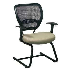  Air Grid Mesh Back Guest Chair Recycled Fabric Seat 