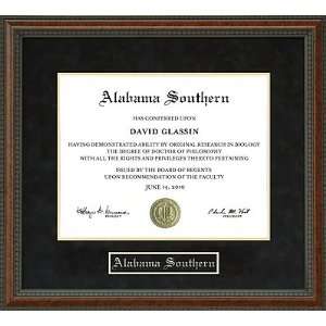  Alabama Southern (ASCC) Diploma Frame