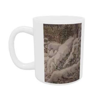 Snowfall on Front Garden by Lillian Delevoryas   Mug   Standard Size