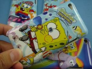 4x Spongebob Oceans hard cover for Apple iPod Touch 4th  