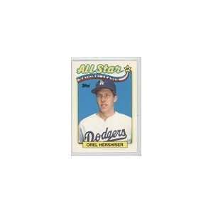  1989 Topps Tiffany #394   Orel Hershiser AS Sports Collectibles