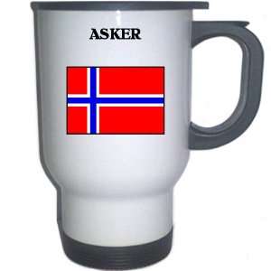  Norway   ASKER White Stainless Steel Mug Everything 