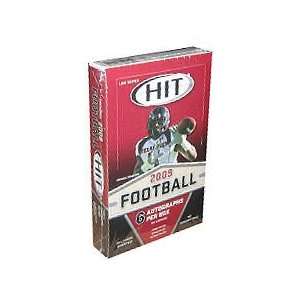  2009 Sage Hit Football Low Series HOBBY Box   30 packs of 