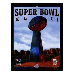  Super Bowl 42 Official Program  2008