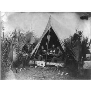 Band,3rd NH Infantry,Hilton Head,SC,1862,Beaufort Co 