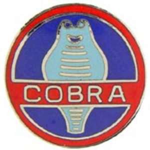 Mustang Cobra Logo Pin Red 7/8