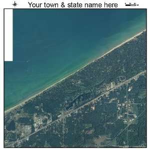  Aerial Photography Map of Long Beach, Indiana 2010 IN 