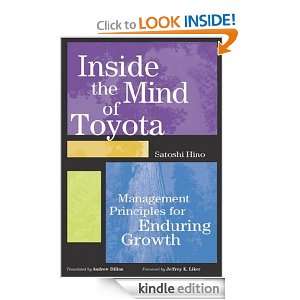 Inside the Mind of Toyota Management Principles for Enduring Growth 