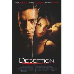  Deception Original 27x40 Double Sided Movie Poster   Not A 