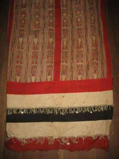 Top Iban Ikat Pua Long OLD Jacket Sarawak Dayak Borneo  