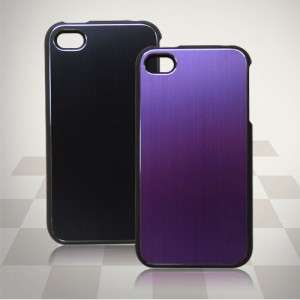   Brushed Aluminum Metal Case for iPhone 4 & iPhone 4S   USA A10  