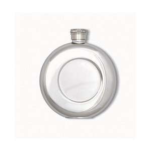  Flasks Stainless Steel 5 Ounce Round