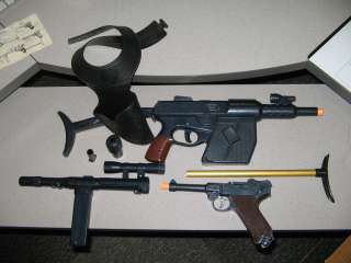 JC Penney 1960s EXCLUSIVE Secret Agent Weapon Set playset SPY MARX gun 