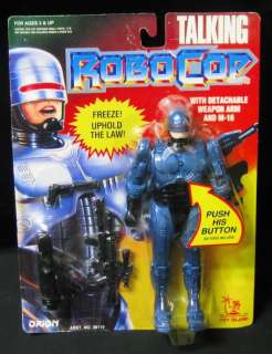 Talking Robocop Figure w/ Weapon Arm 93 Toy Island MOC  