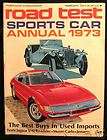 1970 ROAD TEST MAGAZINE SPORTS CAR ANNUAL / JANUARY  