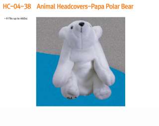 HC 04 38 Animal Headcovers Papa Polar Bear  