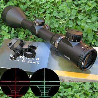   red&green mil dot illuminated optics hunting air rifle scope  