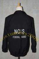 NCIS Black Staff Jacket Uniform Costume  
