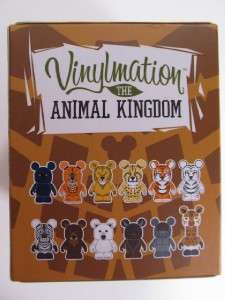 Disney Vinylmation Animal Kingdom 3 Figures Set of 12   Hidden Mickey 