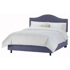  Nail Button Arc Bed in Premier Lazuli Size Full