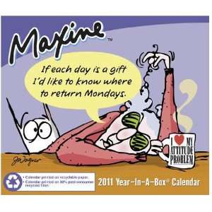  Maxine 2011 Desk Calendar By Meadwestvaco Size 5.25 X 6.0 