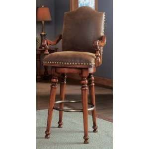  Waverly Place Upholstered Bar Stool in Cherry [Set of 2 