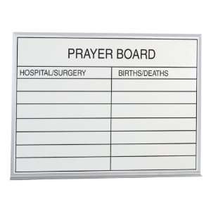  United Visual Products Prayer Board   Magnetic (4 W x 3 