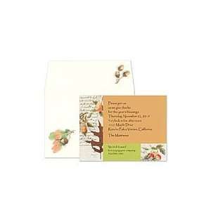  Script & Fruit Invitation Holiday Invitations Health 