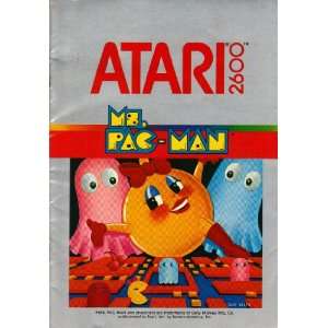 Pac Man Atari 2600 Instruction Booklet (Manual Only   NO GAME) (Atari 