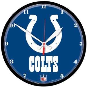    BSS   Indianapolis Colts NFL Round Wall Clock 