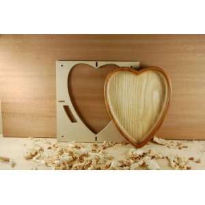  Bowl and Tray Template Heart Card Suit Design