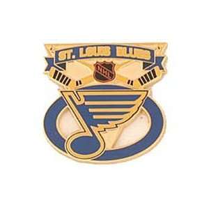  Hockey Pin   St Louis Blues Face Off Pin Sports 