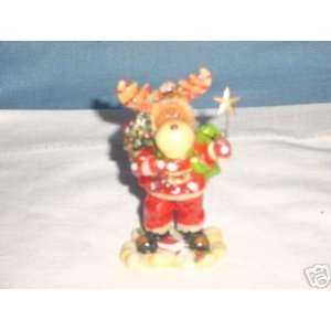 Santa Reindeer Figure