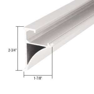  CRL White 96 Aluminum Shelving Extrusion for 3/8 Glass 