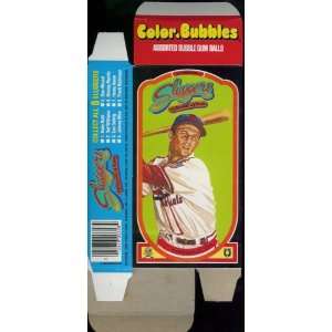 RARE   1985 Donruss Color Bubbles Chewing Gum Original Unfolded Box 