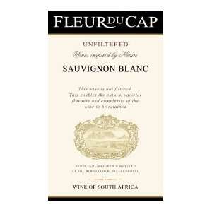  2005 Fleur du Cap Unfiltered Sauvignon Blanc South Africa 