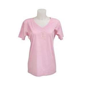   Pink Ribbon T shirt by Soft As A Grape   Pink Small