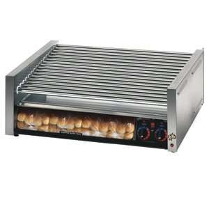 208/240 Volt Star Grill Max 75CBBC 75 Hot Dog Roller Grill with Chrome 