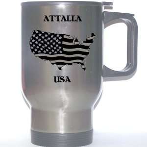  US Flag   Attalla, Alabama (AL) Stainless Steel Mug 