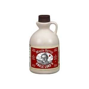 Uncle Lukes 100% Pure Maple Syrup   32oz.  Grocery 