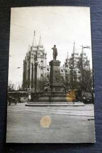 Utah Brigham Young Statue Photo Mormon Salt Lake City  