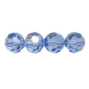  20pc 8mm Round Light Sapphire   Jewelry Basics Crystal 