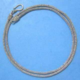descriptions oxidized antiquated or darkened bali snake naga chain 