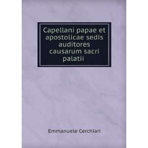  Capellani papae et apostolicae sedis auditores causarum 